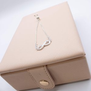 Pulsera Infinito Ajutable con Circones