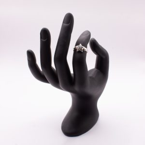 Anillo Midi Estrella Cristal