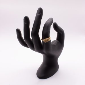 Anillo Ajustable Hoja Circones